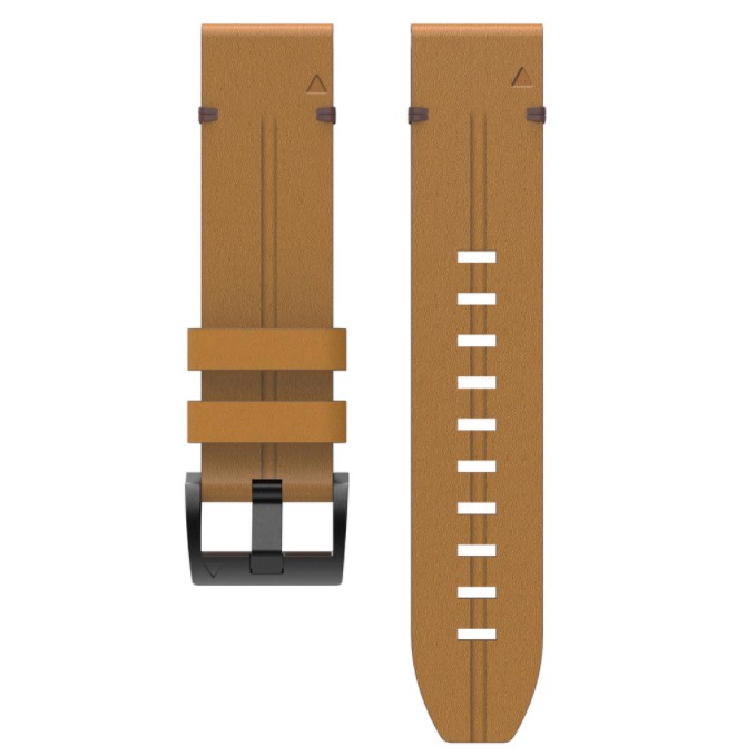 Tali Jam 26mm Quick Fit Watch Strap Garmin D2 Delta PX - Leather Strip