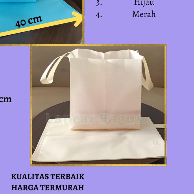 

Tas Kue Spunbond Goodie Bag 26cx25x27cm Box Cake