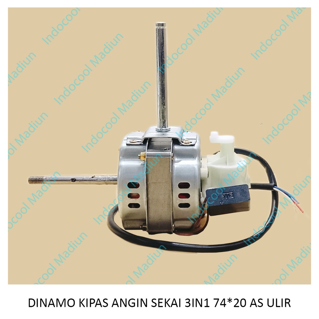 DKS DINAMO KIPAS SEKAI/DINAMO KIPAS ANGIN SEKAI 3IN1 74*20 AS ULIR