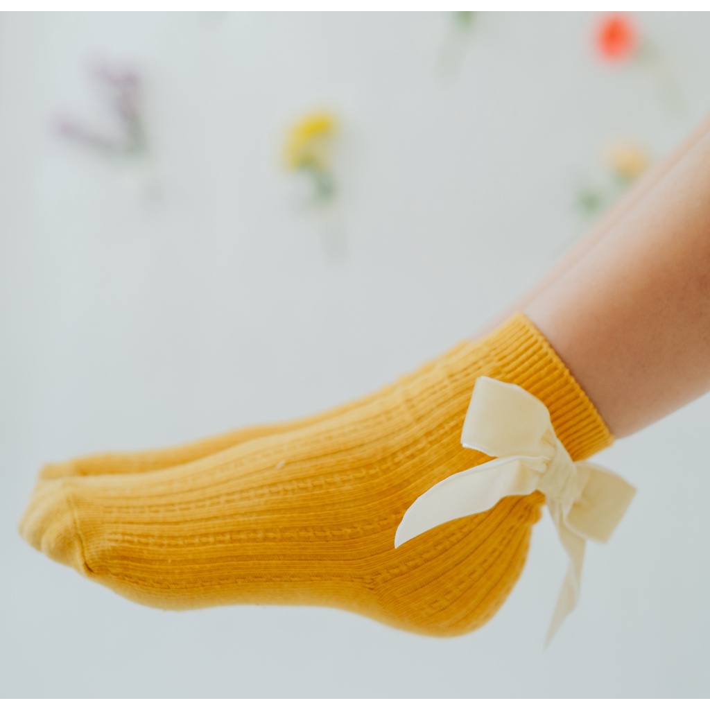 BOHOPANNA - BOW SOCK - KAOS KAKI PITA - KAOS KAKI ANAK - KAOS KAKI BAYI