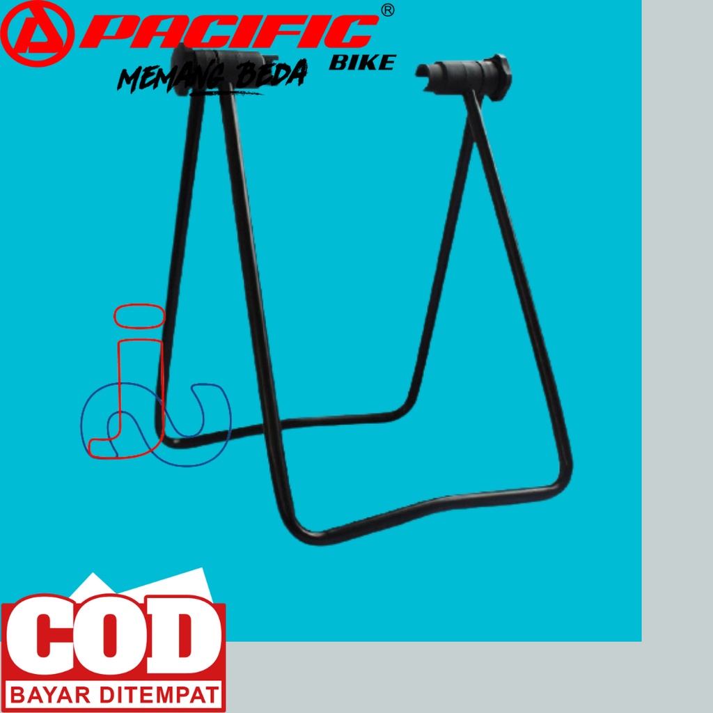 Stand Display Pacific SP-J501/Stand Display Sepeda MTB Gunung BMX Lipat/ Dudukan Sepeda/ Pedok Sepeda Gunung/Pajangan Sepeda/ Standar Sepeda/