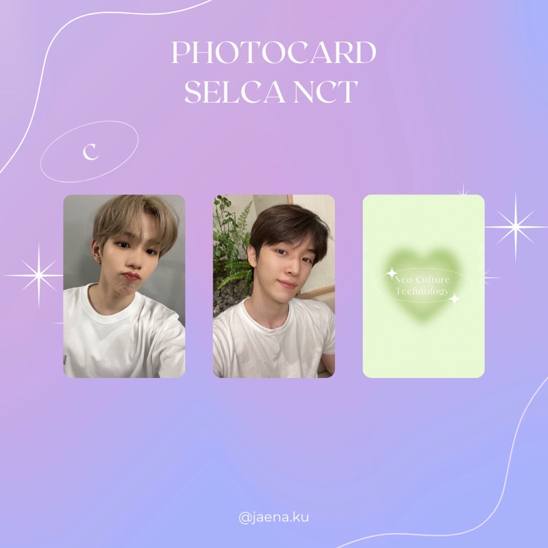 [NCT] PHOTOCARD SELCA NCT SHOTARO SUNGCHAN ‼️BACA DESKRIPSI‼️