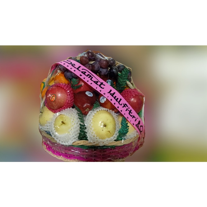 

Parcel buah/Hamper buah ( free kartu ucapan)