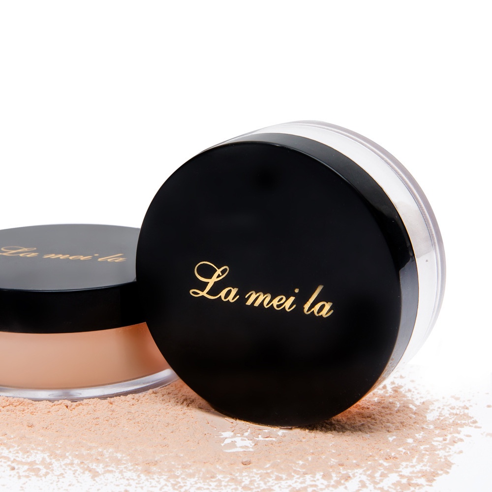 LAMEILA BEDAK PENGONTROL MINYAK LAMEILA LOOSE POWDER KODE 3580