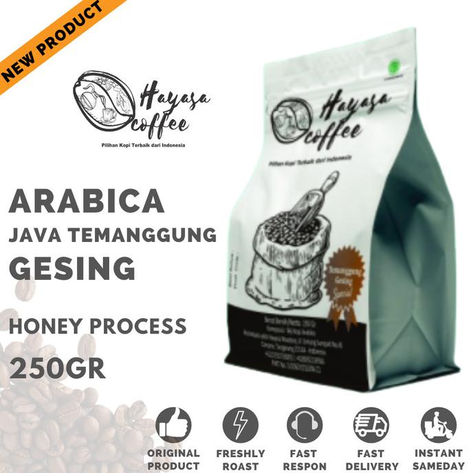 

[COD] Kopi Arabika Temanggung Gesing Honey - 250gr [COD]