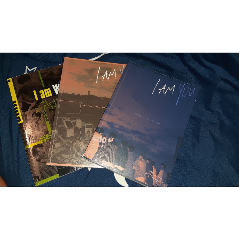 Photocard NCT & SKZ dan Album SKZ (I am you Ver. 1 & 2, I am who, NCT Resonance pt. 2, Yellow Wood C