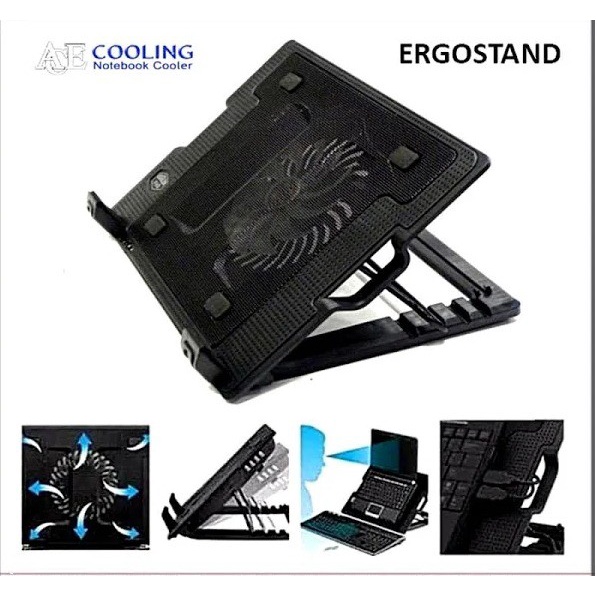 Notebook Coolerpad  Cooling Pad ACE Ergostand