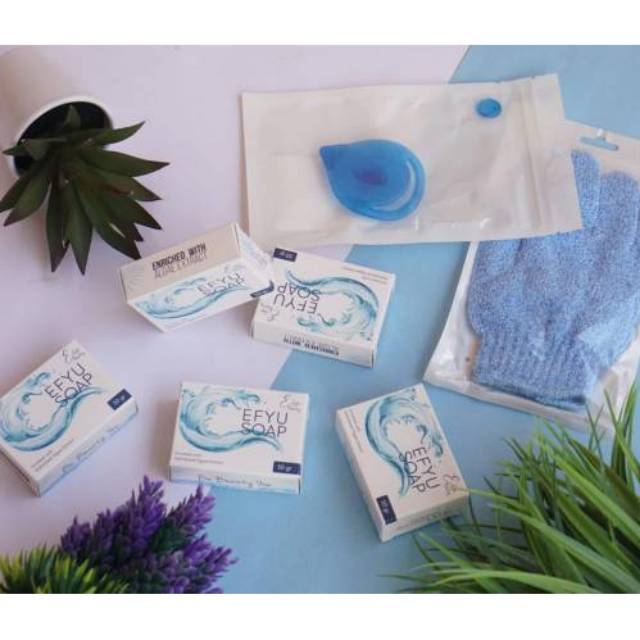 Paket Efyu Soap / sabun efyu untuk mencerahkan (sabun 5+FCP+BS)