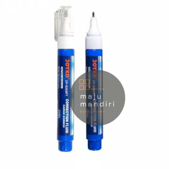 

Joyko Correction Fluid CF-S205PT / Cairan Koreksi / Penghapus Cair / Tipe Ex