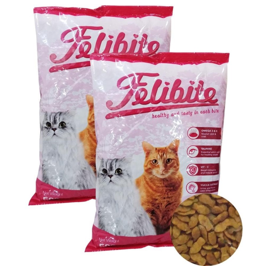 Makanan Kucing FELIBITE Cat Food Repack 500gr 500 gr