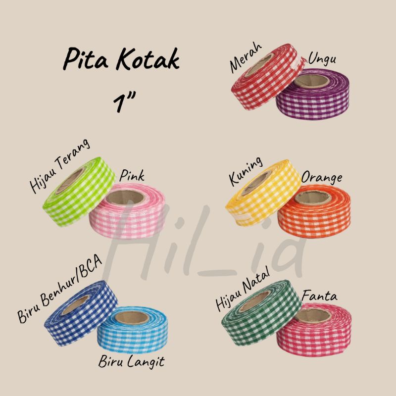 

Pita Kotak 1" - 25mm