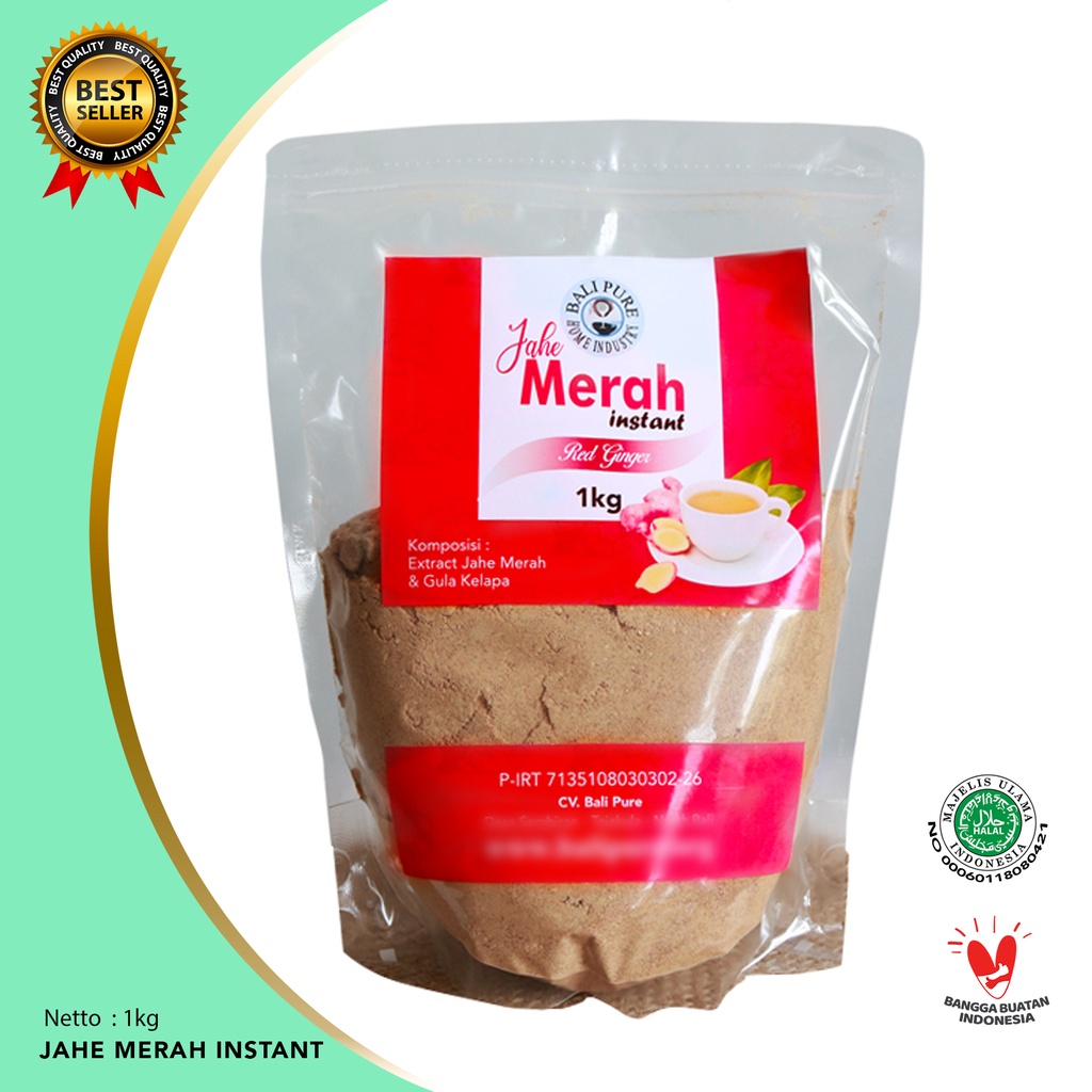 

Bali Pure Jahe Merah Instan 1 kg organik
