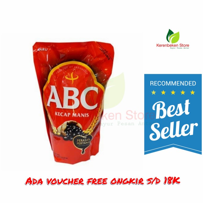 

kecap manis abc pouch 520ml