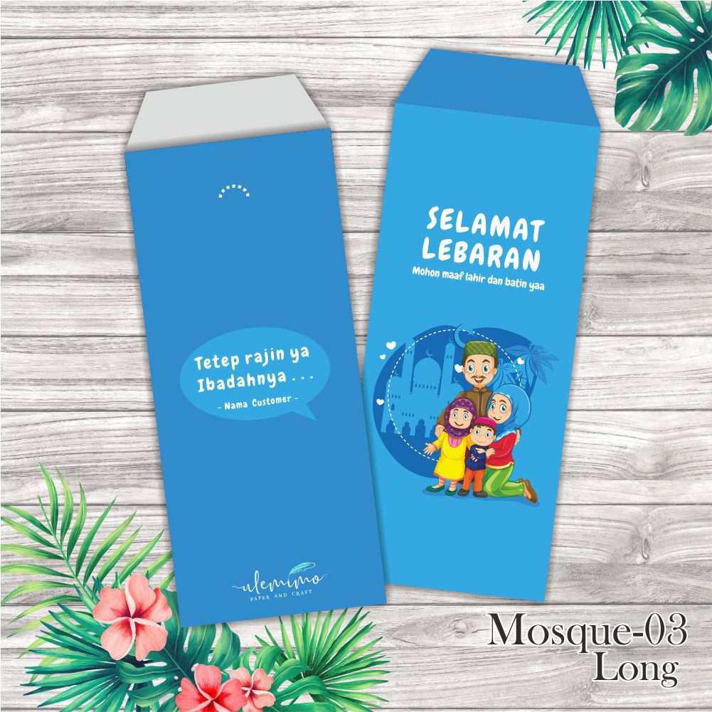 

Amplop Angpao Custom Long Islami 03