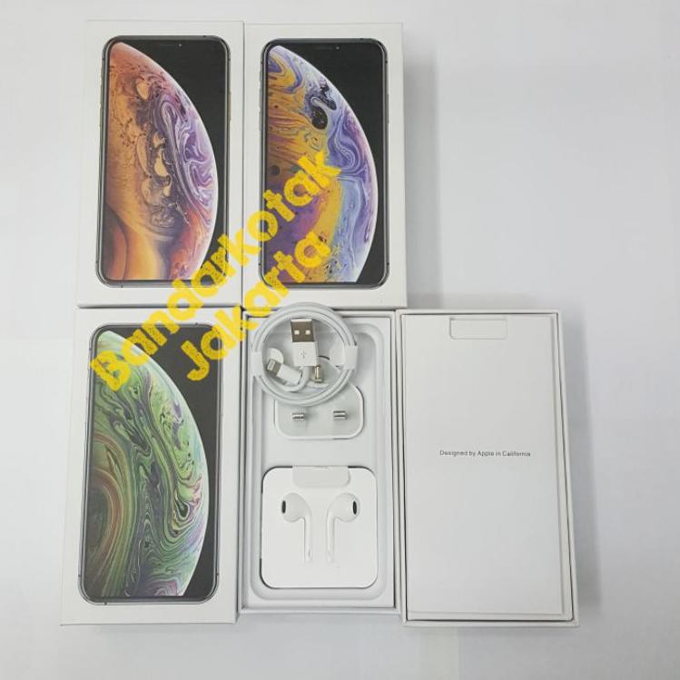 

Terkini Dus Box Kotak iPhone XS and XS Max Full Set Terbaru