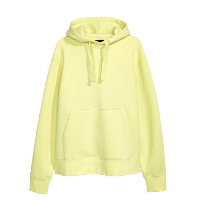 yellow hoodie hm