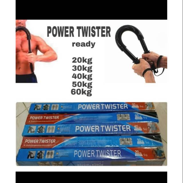 Power Twister / Alat Fitness / Alat Olaharag 60Kg