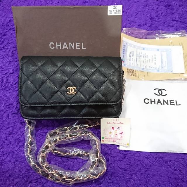 Tas chanel wox free box