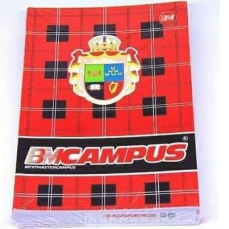 

Big Sale.. PRAS_ACC BUKU TULIS BMC CAMPUS ISI 50 LEMBAR/BUKU BMC CAMPUS PER PACK 10 PCS