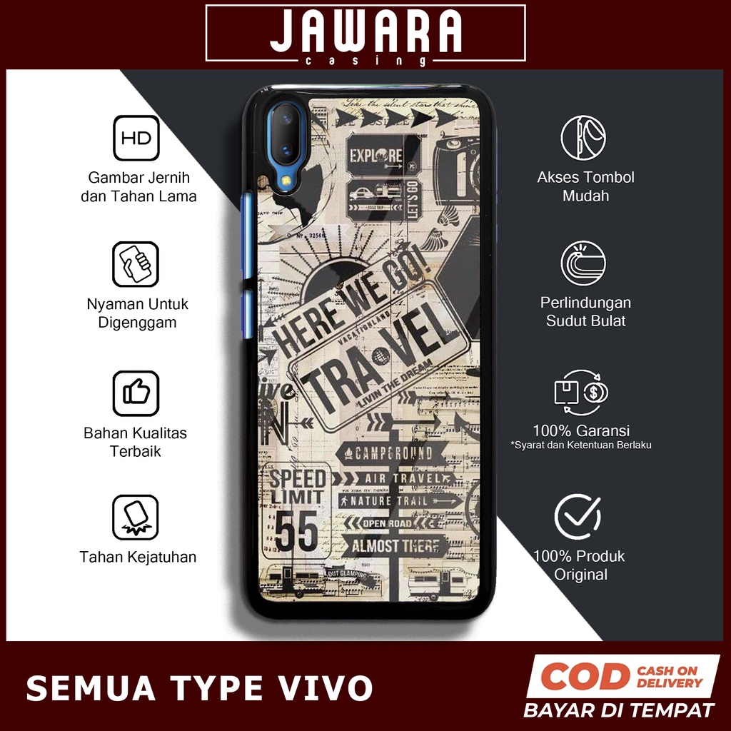 Case Vivo V11 Pro Case Hp Vivo V11 Pro Premium Glossy Jawara Casing [TRVL] Casing Hp Vivo V11 Pro Ae