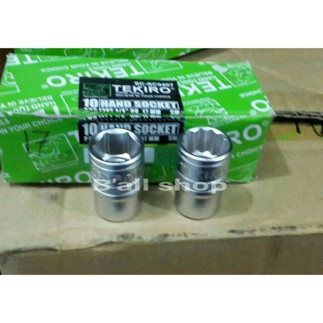Mata Sock DR 1/2&quot; 17 mm Tekiro (Harga Per Pcs)