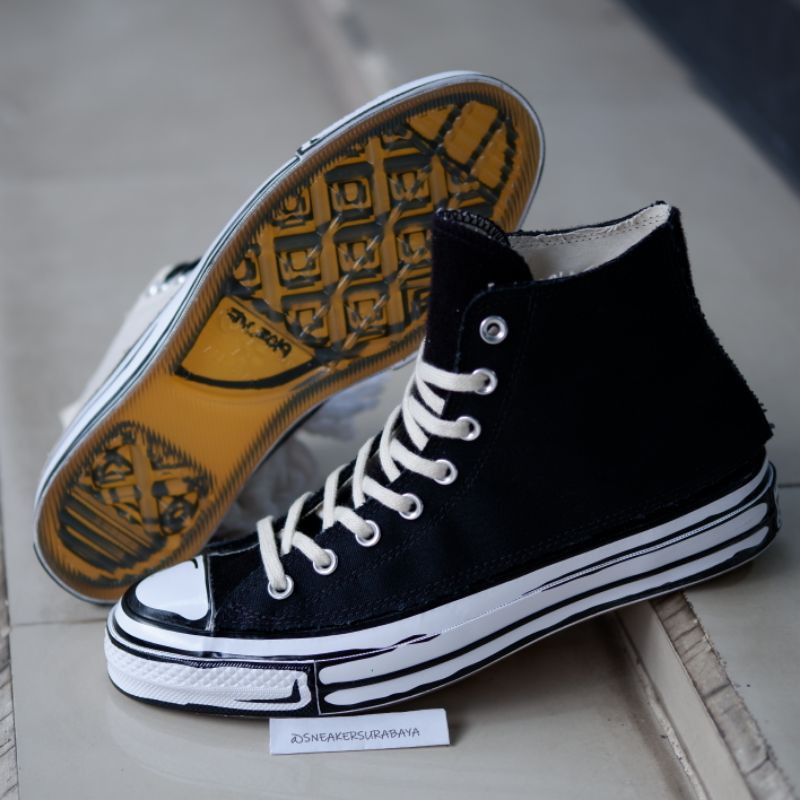 Joshua Vides x Converse Chuck Taylor 1970s Hi Black White CT 70s CT 70s