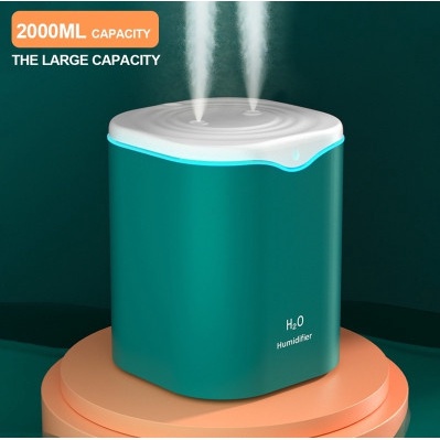 T30 Humidifier Air Aromaterapi Diffuser Dual Mist 2 Liter Dual Mist 2000ml