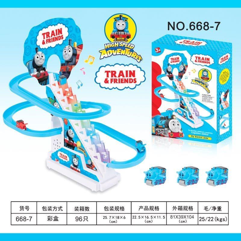 BEAR MAINAN TRACK TRANK TANGGA CARTOON SMALL DUCK KARTUN RANDOM