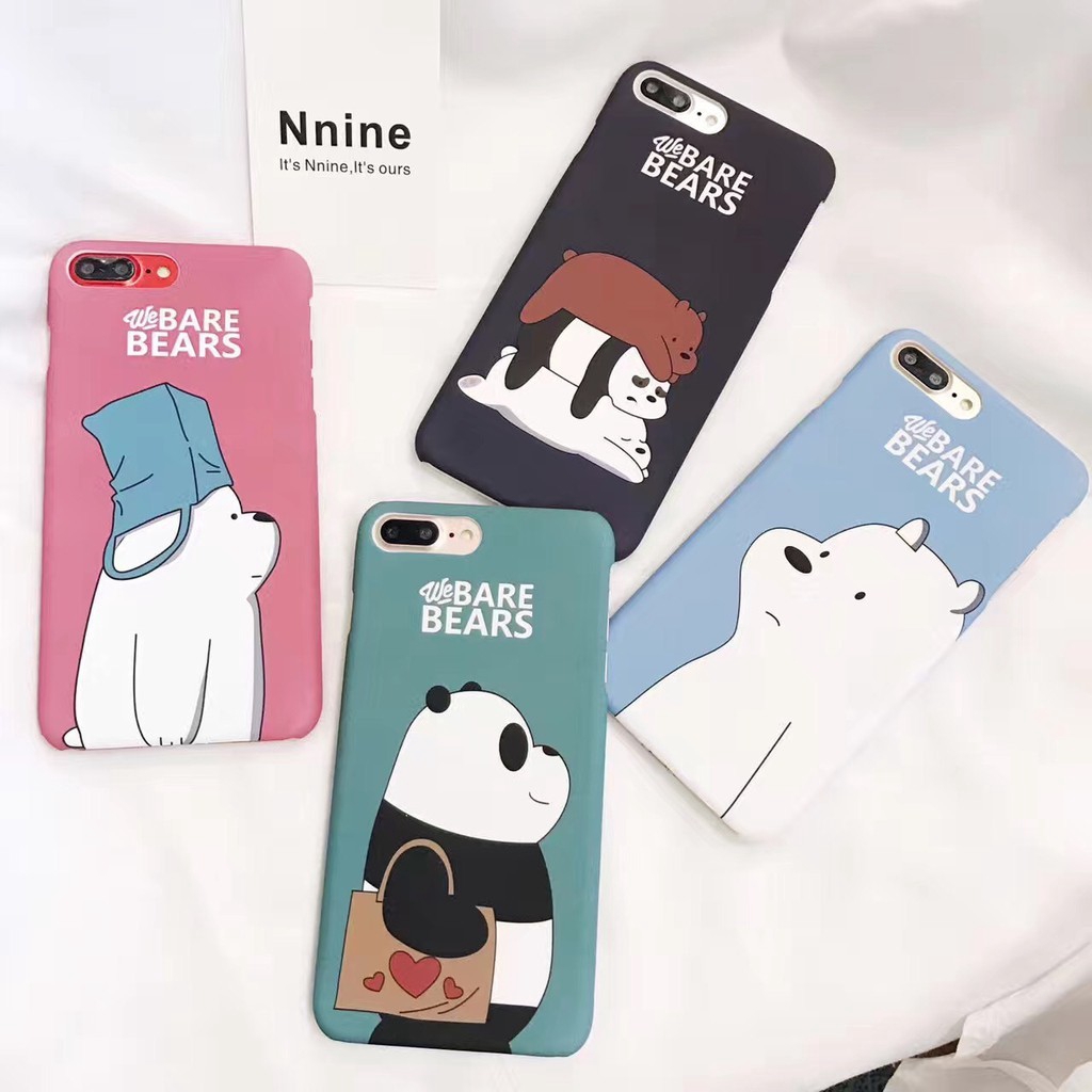 Casing Soft Case Desain We Bare Bears Lucu Untuk Vivo V9 V7 V7plus