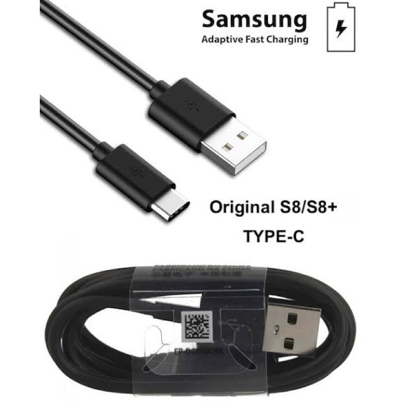 KABEL DATA SAMSUNG TYPE C S8 / S8+ / S9 / S9+ / S10 / S10+ / NOTE 8 / NOTE 9 ORIGINAL FAST CHARGING