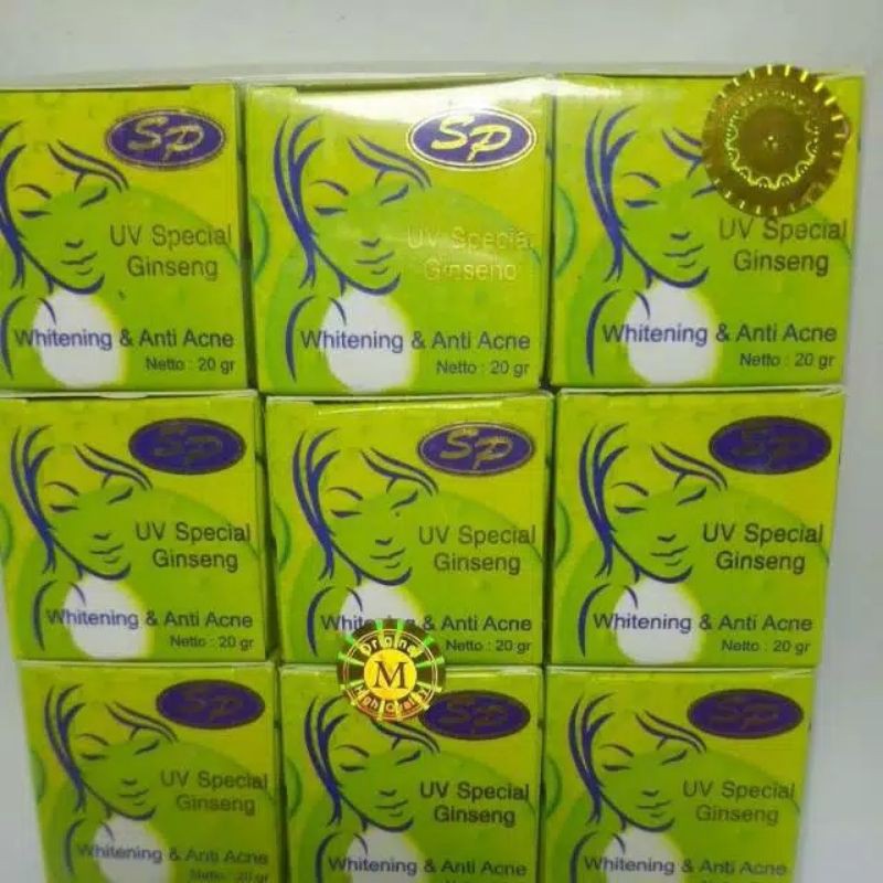 CREAM SP GINSENG ANTI ACNE KUALITAS SUPER LUSINAN