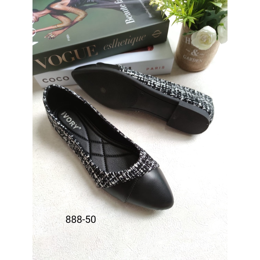 IVORY Sepatu Flat Wanita Import Murah 999-50