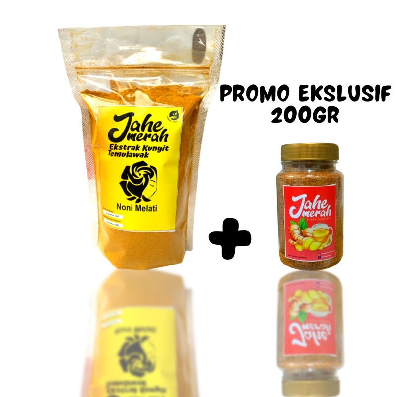 Jahe Merah Temulawak Kunyit Bubuk Murni Asli 100% Original 1kg Tanpa Gula dan Ampas Jamu Bersalin Obat Asam Lambung dan Maag Premium Red Ginger Melati Noni-5