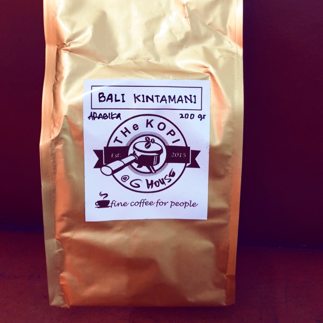 

Kopi arabika bali kintamani