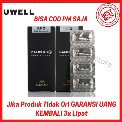 Coil Uwell Caliburn G Caliburn G2 Koko Prime Catridge Uwell Authentic / Coil Vape Per Pcs