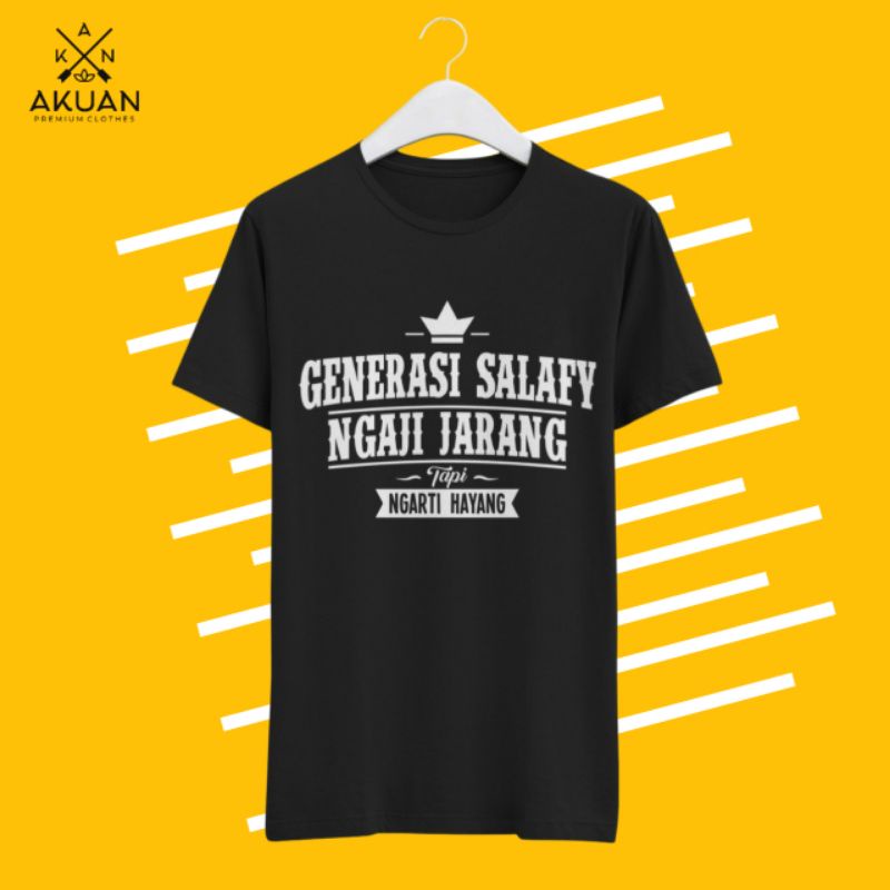 Baju kaos/kaos kata-kata/kaos kata kata dakwah/kaos dakwah islami/kaos santri salafy/kaos Ngaji jara