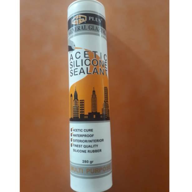 

LHF Lem kaca / Lem Silicone / Silicone asam dan netral merk GGKoodeT4U2