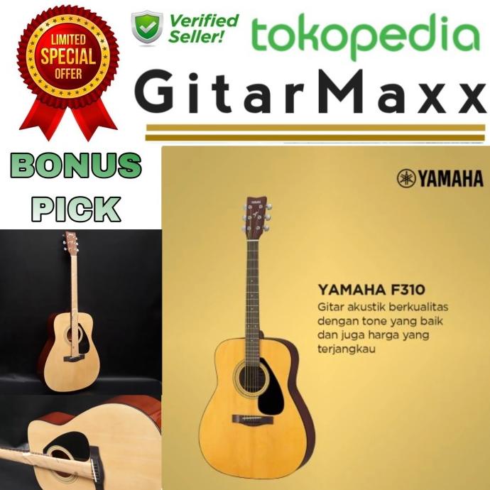 Gitar Yamaha F310 Akustik Original 100% Niepsania