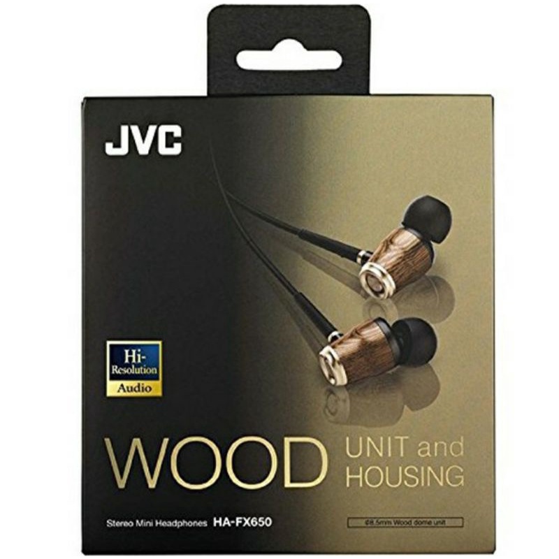 JVC HA-FX650 Wood Series Earphone