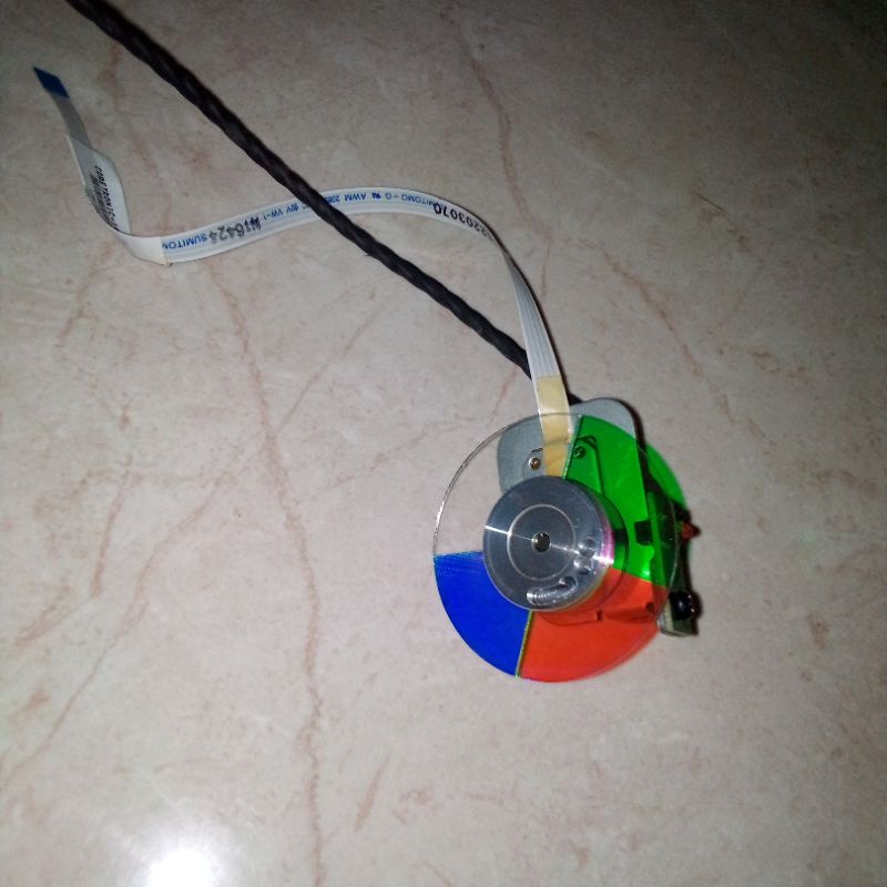 COLOR WHEEL PROYEKTOR TOSHIBA TDP-S8 NORMAL GARANSI