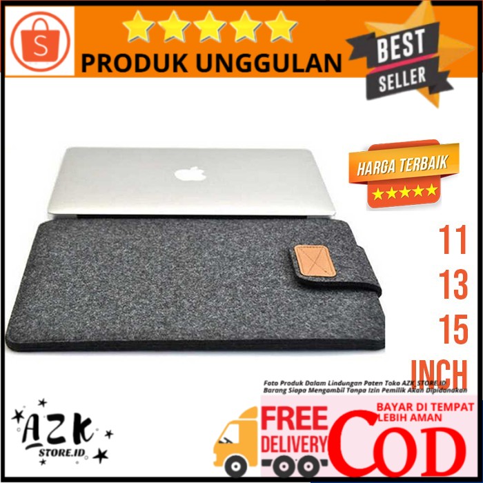 SLEEVE CASE LAPTOP MACBOOK MAC PRO 11 13 15 INCH INCI TAS NOTEBOOK NETBOOK LEPTOP ORIGINAL CASING