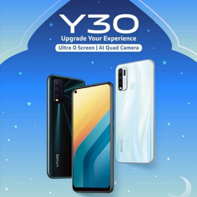 VIVO { Y30 &amp; Y30i} { RAM 6/128 4/128 4/64 gb } baterai 5000mah GARANSI RESMI SATU TAHUN