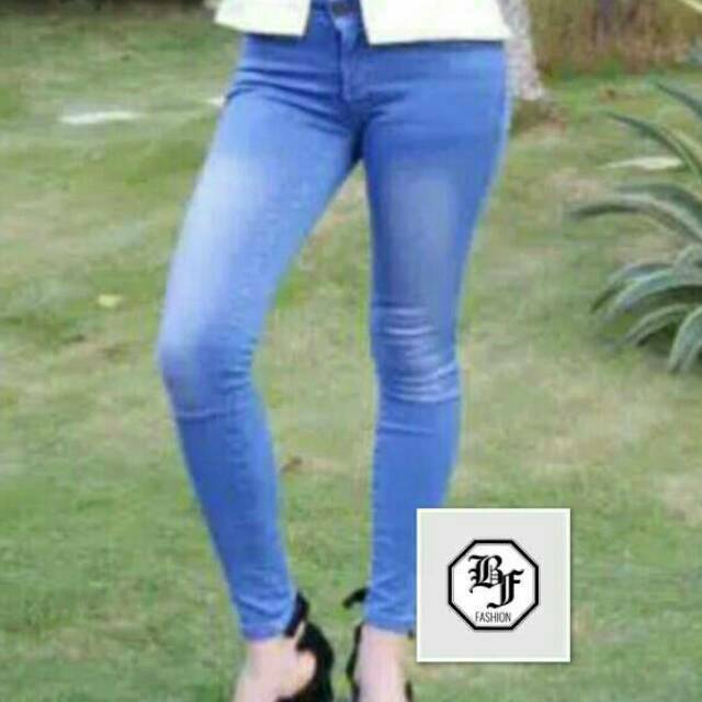 celana panjang perempuan (ice blue)