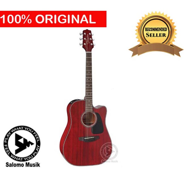Takamine Gitar D Series Elektrik Electric Akustik Acoustic ED2DC-WR