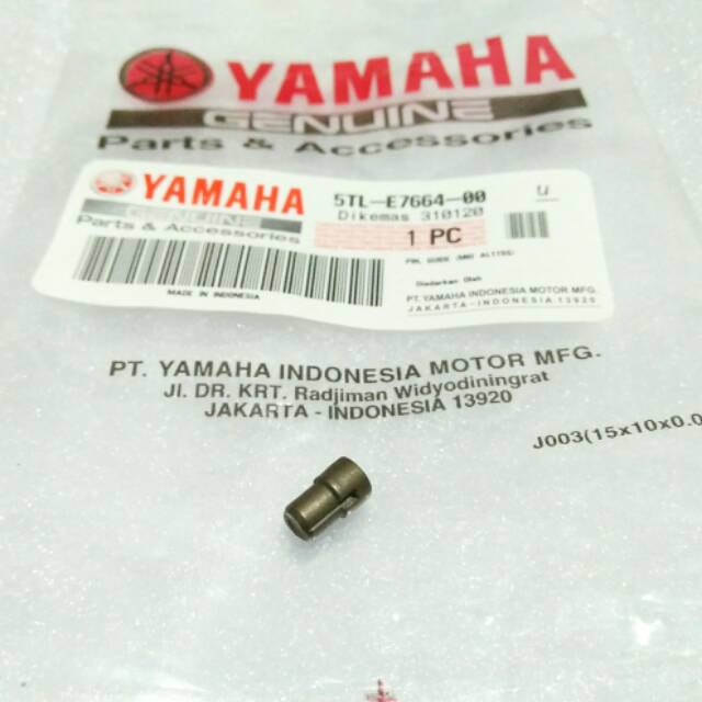 PIN GUIDE PAKU KANCINGAN PULLY PULY BELAKANG MIO ORIGINAL YAMAHA