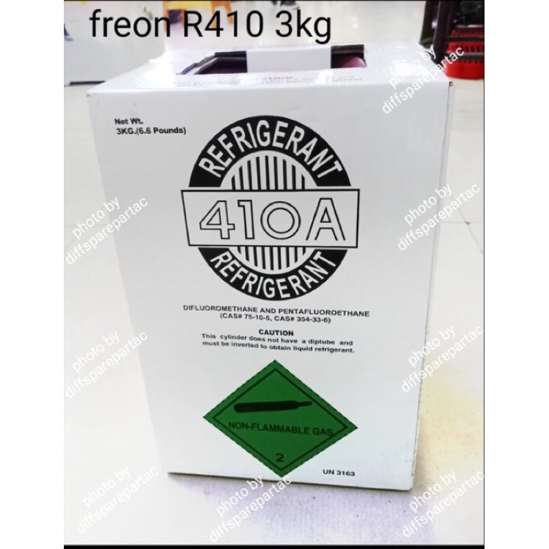 Gas refrigerant AC R410 mini 3kg