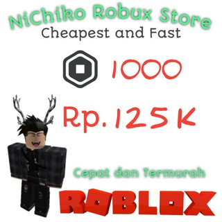 Roblox Game Card Gift Cards Digital Code Shopee Indonesia - 1000 roblox id