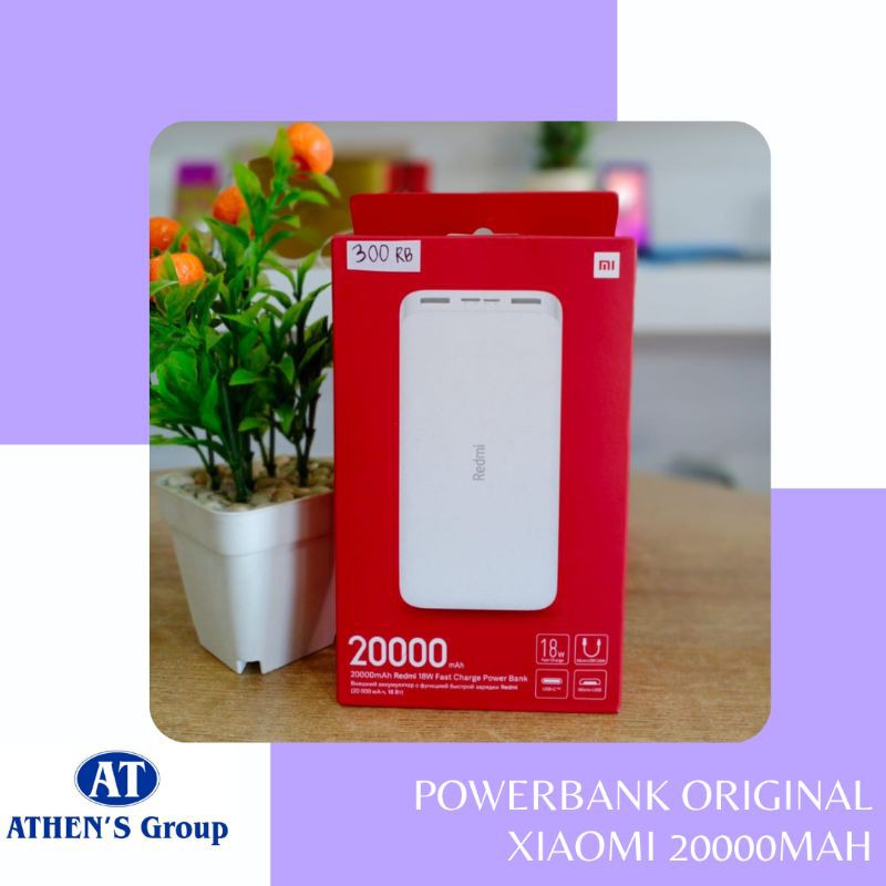 POWERBANK ORIGINAL XIAOMI 20000MAH