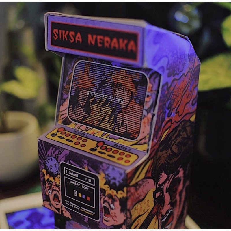 Siksa Neraka Papercraft