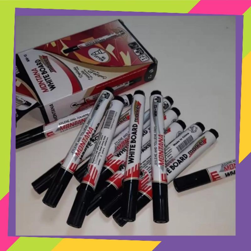 

HJK Spidol Whitebeard Montana 1 pak Isi 12pcs
